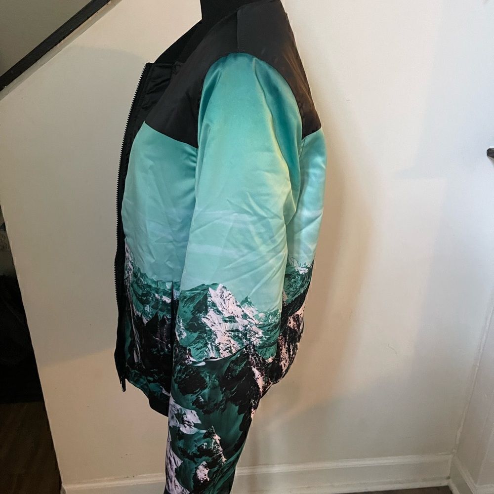 Fresh Hoods Highest Goal Bomber Jacket Sz Medium EUC unisex sizing - Picture 6 of 9